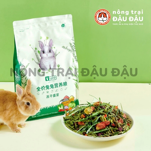 Cỏ Nén Cho Thỏ Yee Trái Cây Rau Củ