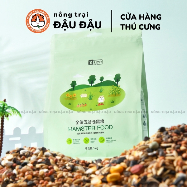 Thức Ăn Hamster Yee Ngũ Cốc Nguyên Hạt Bổ Sung Probiotics 500g