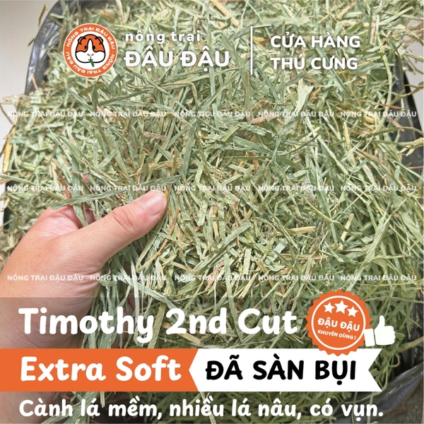 Cỏ Timothy Cho Thỏ, Bọ Ú, Chinchilla Giàu Chất Xơ 1kg