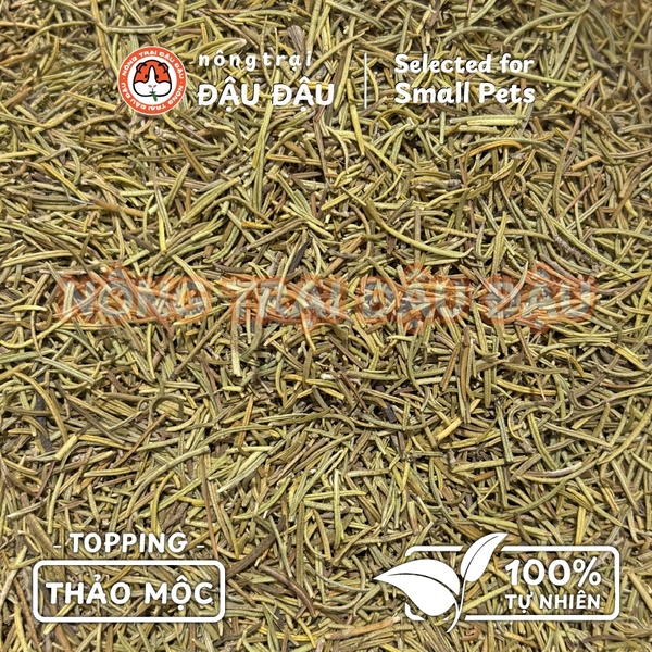 Lá Hương Thảo Sấy Khô Cho Thỏ, Bọ Ú Thảo Mộc Tự Nhiên 50g