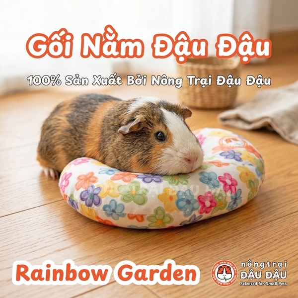 Gối Nằm Đậu Đậu Chuyên Dụng Cho Bọ Ú, Thỏ, Thú Nhỏ, Chó, Mèo