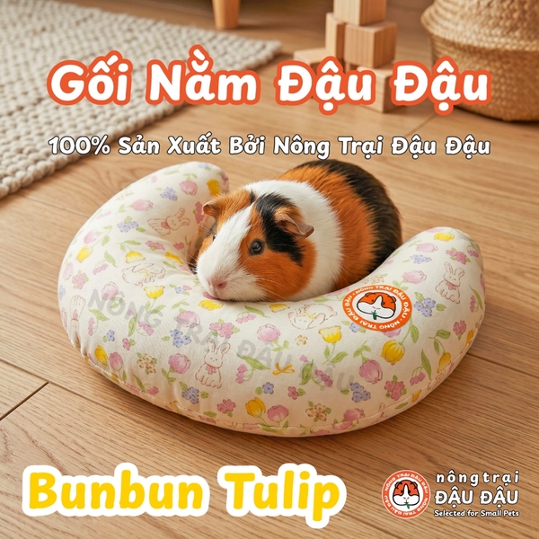 Gối Nằm Đậu Đậu Chuyên Dụng Cho Bọ Ú, Thỏ, Thú Nhỏ, Chó, Mèo