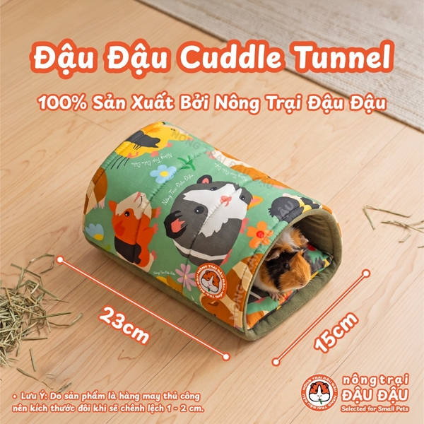 Hầm Chui Cho Bọ Ú Chuột Lang, Hamster Hầm Chui Vải Đậu Đậu