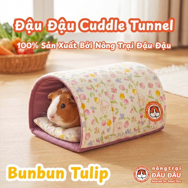 Hầm Chui Cho Bọ Ú Chuột Lang, Hamster Hầm Chui Vải Đậu Đậu