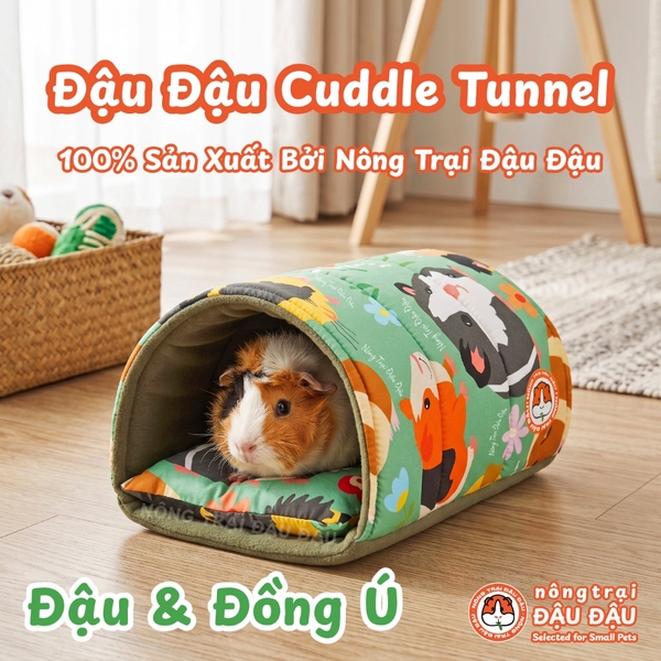 Hầm Chui Cho Bọ Ú Chuột Lang, Hamster Hầm Chui Vải Đậu Đậu