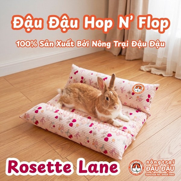 Đệm Nằm Cho Thỏ, Bọ Ú, Chuột Lang, Mèo, Chó Nhỏ Hop N’ Flop Nông Trại Đậu Đậu