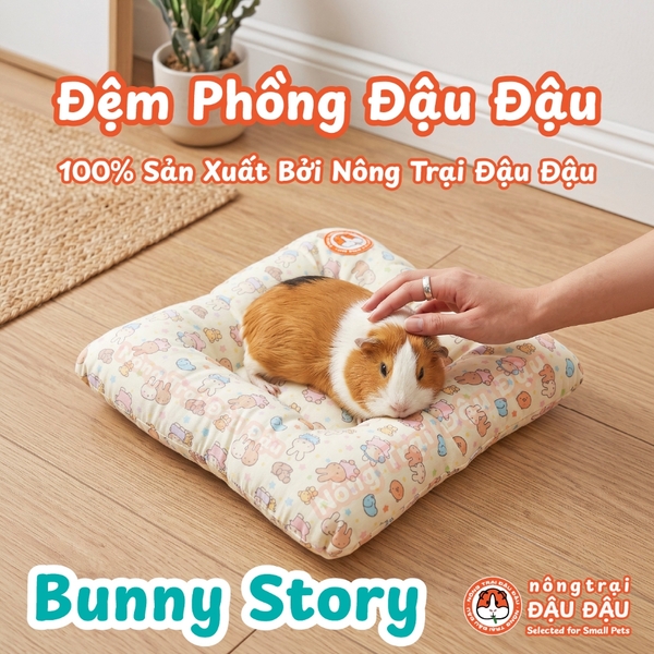 Đệm Cho Bọ Ú, Thỏ, Chinchilla, Thú Nhỏ Đệm Phồng Thoải Mái Thoáng Mát