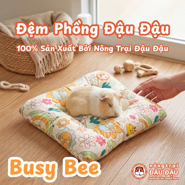 Đệm Cho Bọ Ú, Thỏ, Chinchilla, Thú Nhỏ Đệm Phồng Thoải Mái Thoáng Mát