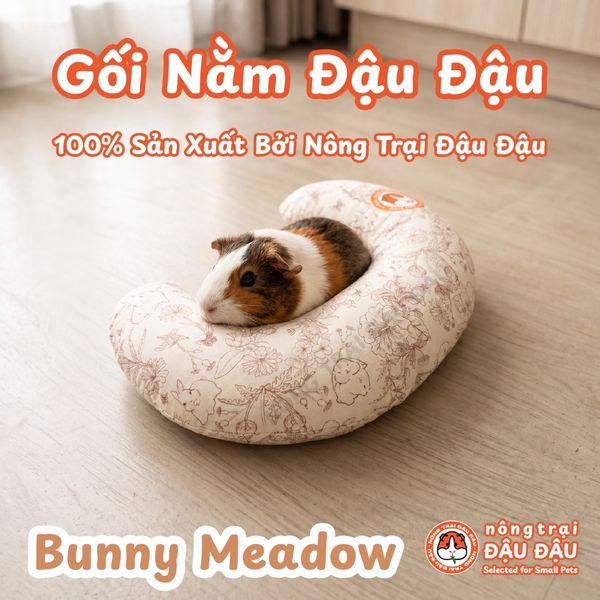 Gối Nằm Đậu Đậu Chuyên Dụng Cho Bọ Ú, Thỏ, Thú Nhỏ, Chó, Mèo