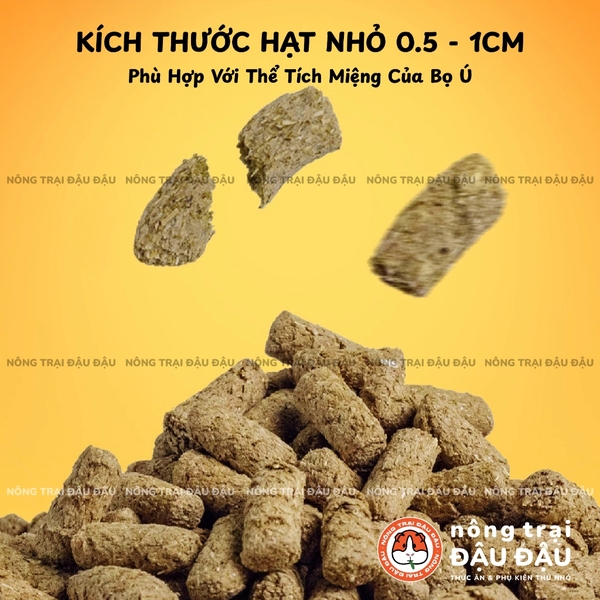 Cỏ Nén Hạt Phồng Cho Bọ Ú Niu Chong Bổ Sung Bạc Hà Giàu Dinh Dưỡng 2kg