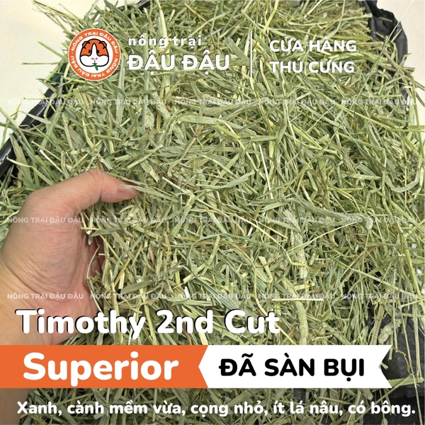 Cỏ Timothy Cho Thỏ, Bọ Ú, Chinchilla Giàu Chất Xơ 1kg