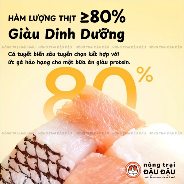 Xúc Xích Cho Hamster Xúc Xích Cá Tuyết Ức Gà Yee Giàu Dinh Dưỡng Hộp 140g