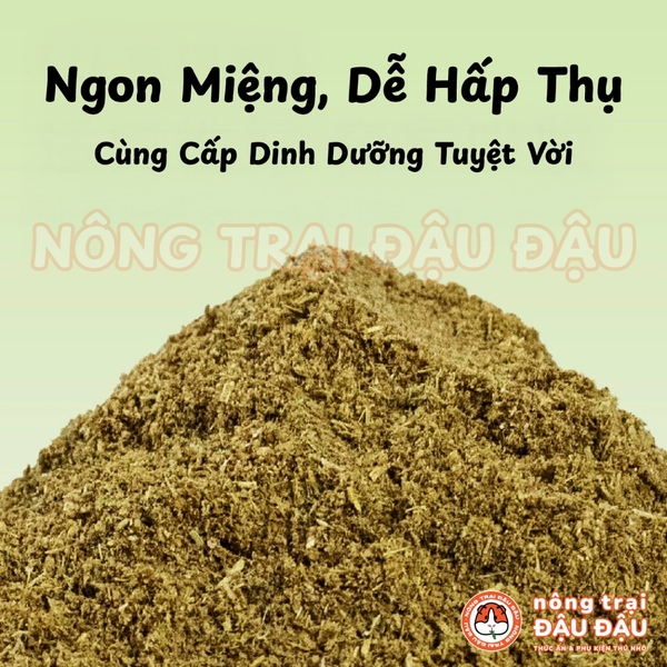 Bột Cỏ Dinh Dưỡng Phục Hồi Sức Khoẻ Niu Chong Cho Thỏ, Bọ Ú, Chinchilla, Hamster, Rùa Cạn, Thú Nhỏ 150g