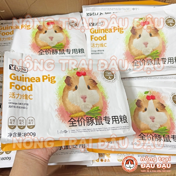 Cỏ Nén Timothy Cho Bọ Ú Chuột Lang Bổ Sung Vitamin C & Omega 3 Yee 800g