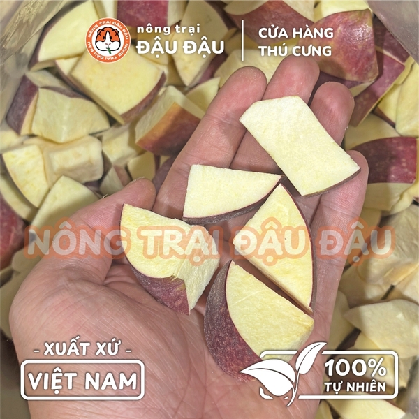 Táo Sấy Cho Thỏ, Bọ Ú, Chinchilla, Hamster Táo Sấy Thăng Hoa Giàu Dinh Dưỡng 20g