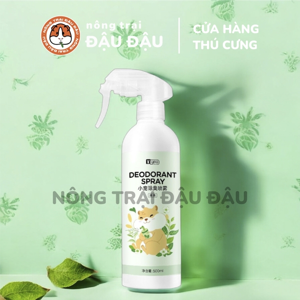 Xịt Khử Mùi Cho Bọ Ú, Thỏ, Hamster Yee Chiết Xuất Thực Vật 500ml