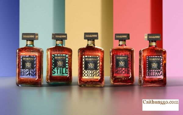 Disaronno Ra Mắt Thiết Kế Kỷ Niệm 500 Năm Đầy Màu Sắc