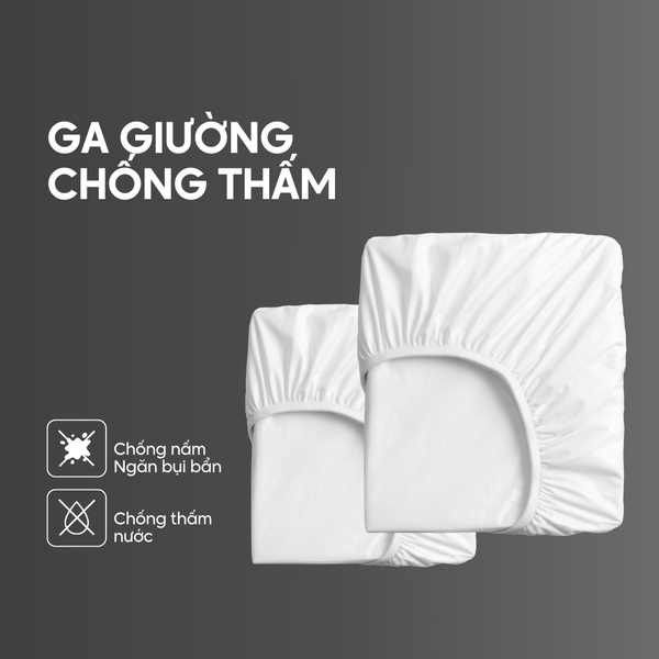 Ga chống thấm Cotton phủ TPU kháng nước, bảo vệ đệm