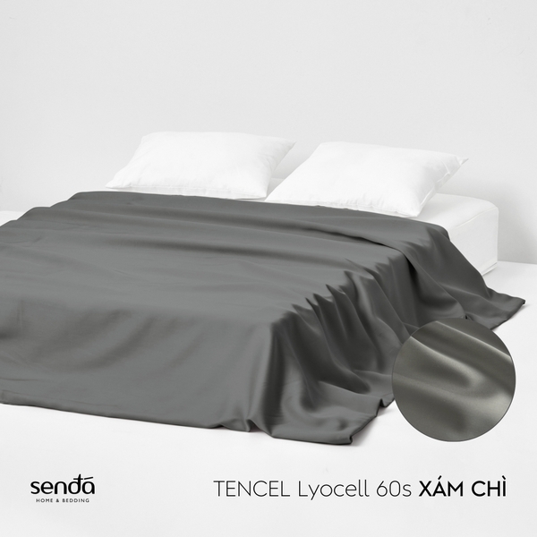 Vỏ chăn mỏng Lụa Tencel trơn màu 5
