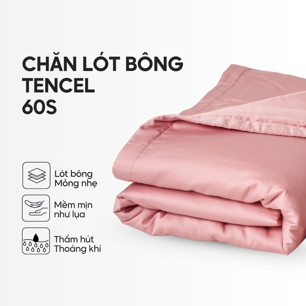 Vỏ chăn bông Lụa Tencel 2m2x2m trơn màu 4