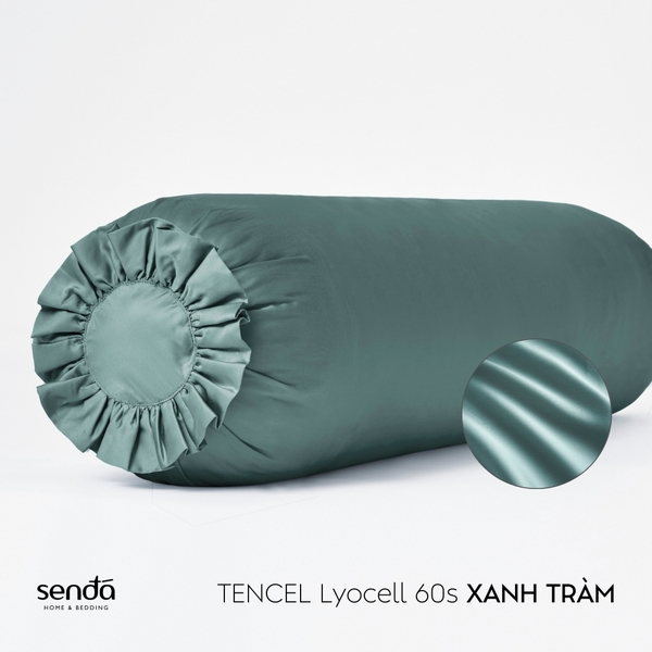Vỏ gối ôm Lụa Tencel trơn màu