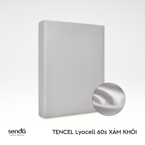 Ga giường Lụa Tencel trơn màu 4