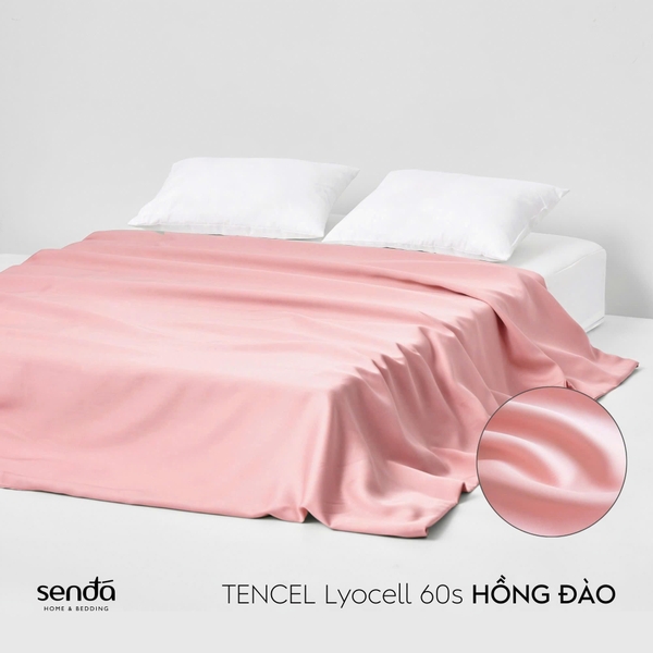 Vỏ chăn bông Lụa Tencel 2m2x2m trơn màu 4