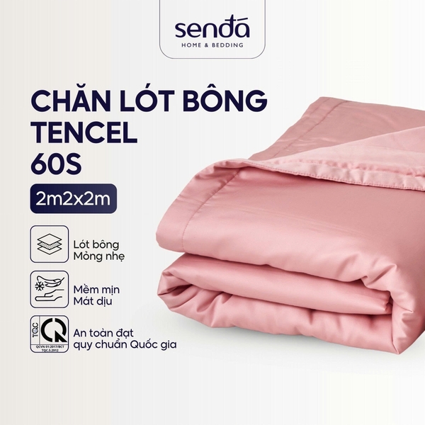 Vỏ chăn bông Lụa Tencel trơn màu 3