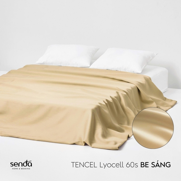 Vỏ chăn bông Lụa Tencel 2m2x2m trơn màu 2