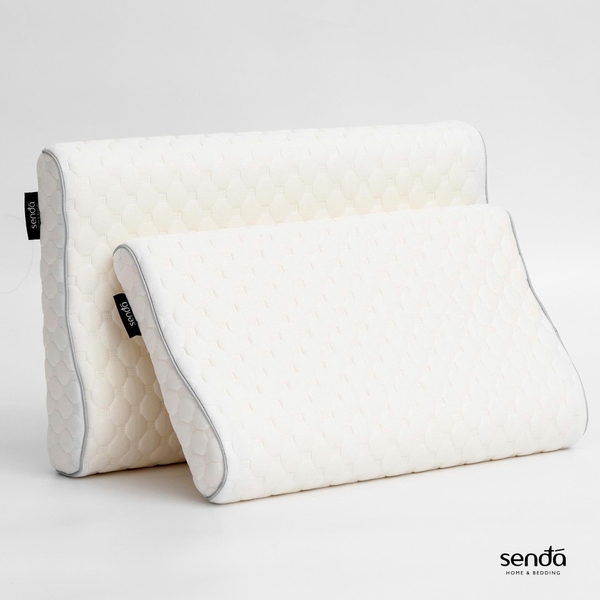 Gối cao su non hỗ trợ ngủ ngon cho bé, ruột gối ngủ sâu Memory Foam trẻ em cao cấp