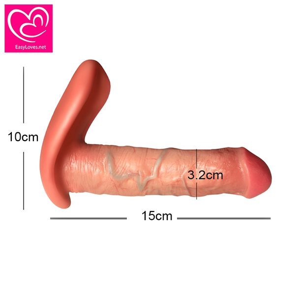 [Mã 108]Dương vật thụt rung mềm mịn size nhỏ | sạc tích điện