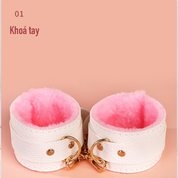 [Mã 124] Bộ SM bạo dâm mèo trắng cute | 9 món