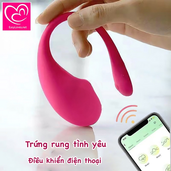 [Mã 71]Trứng rung tình yêu điều khiển qua App ĐT | Sạc tích điện