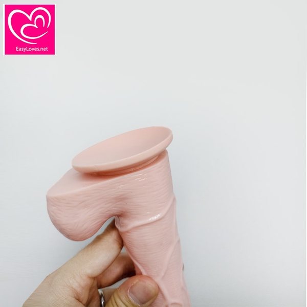[Mã 72] Dương vật giả silicone mềm dẻo đính tường
