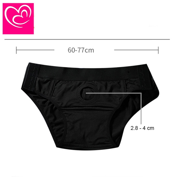 [Mã 84] Quần đeo dương vật 2 lỗ Freesize