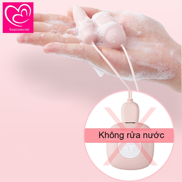 [Mã 14]Trứng rung 2 đầu chỉnh riêng biệt | Sạc tích điện