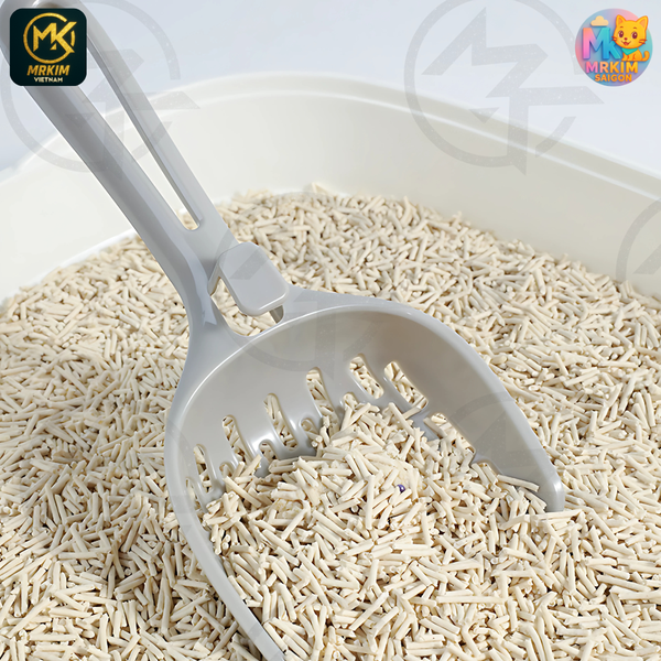 Xẻng Xúc Cát Vệ Sinh Cho Mèo Chất Liệu Nhựa Kích Thước 24*10cm