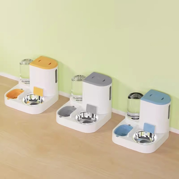 [ Không kèm bát inox ] Bình ăn uống tự động cho mèo chó thú cưng