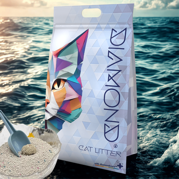 4KG] CÁT VỆ SINH CHO MÈO DIAMOND (9L) - HƯƠNG COFFEE MACCHIATO - TIẾT KIỆM THỜI GIAN DỌN DẸP CHO MÈO