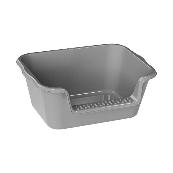 Khay Vệ Sinh Cho Mèo Size Lớn 50cm Chống Văng Cát - Tặng Kèm Xẻng