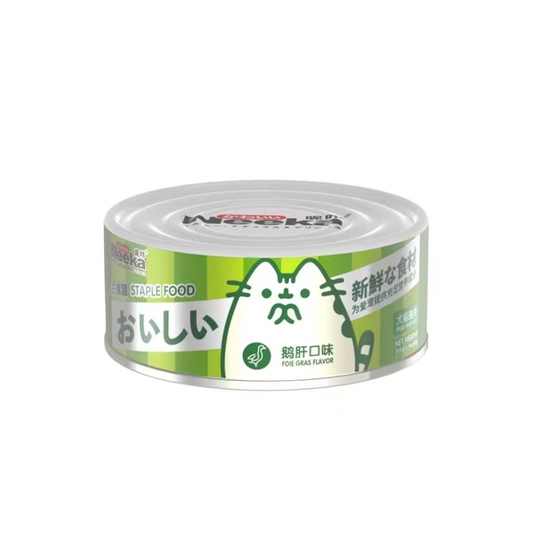 Pate Đặc Mịn Neeka Mousse Special Lon 85g Cao Cấp - Thịt Gà, Bò, Gan và Tim Gà Mix Rau Củ Quả