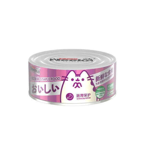 Pate Đặc Mịn Neeka Mousse Special Lon 85g Cao Cấp - Thịt Gà, Bò, Gan và Tim Gà Mix Rau Củ Quả
