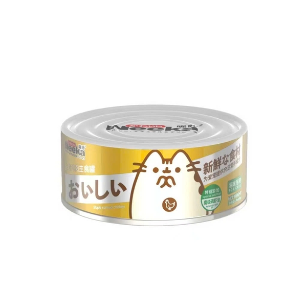 Pate Đặc Mịn Neeka Mousse Special Lon 85g Cao Cấp - Thịt Gà, Bò, Gan và Tim Gà Mix Rau Củ Quả
