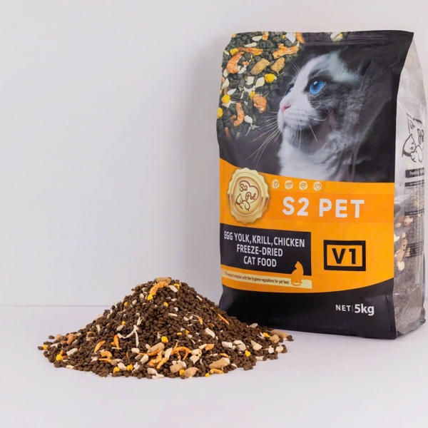 Hạt Mèo S2Pet V1 S2 Pet Siêu Topping Dành cho Mèo mọi lứa tuổi - thương hiệu S2 Pet
