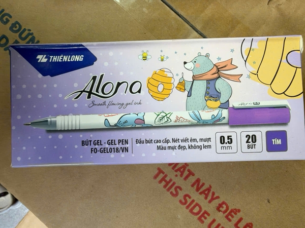 TL - Bút Gel FO GEL018/VN (Xanh, Tím, Đỏ, Đen) (20 Cây/Hộp)