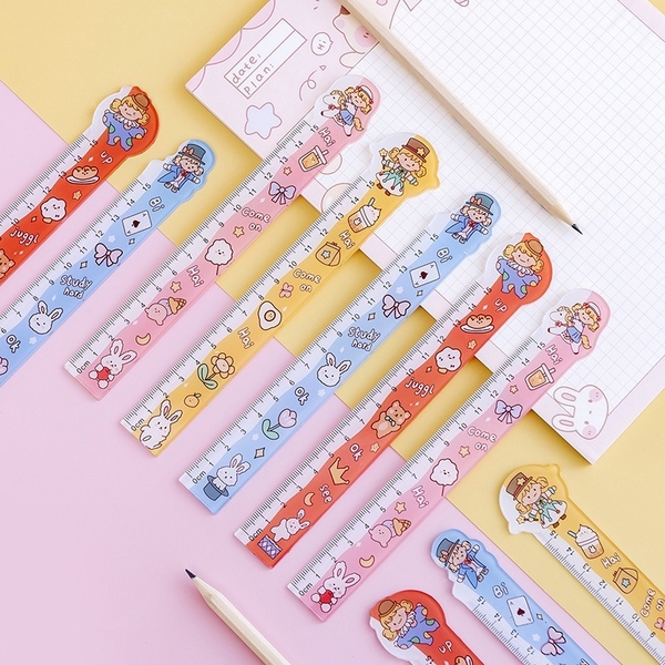 Thước Rẻ 15cm 0124 (120 Cây/Hộp; 20 Hộp/ Thùng)