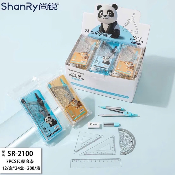Compa BỘ Bút Chì Bấm Kim SR 2100 (12 Cái/ Hộp; 24 Hộp/ Thùng)