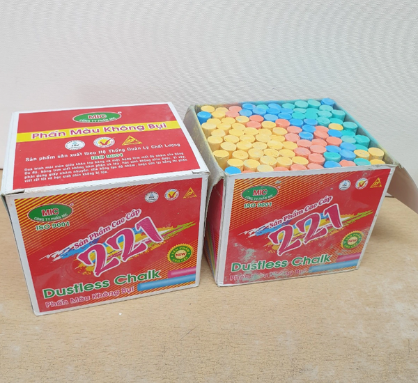 MIC - Phấn màu 100V (12 Hộp/1 Thùng)