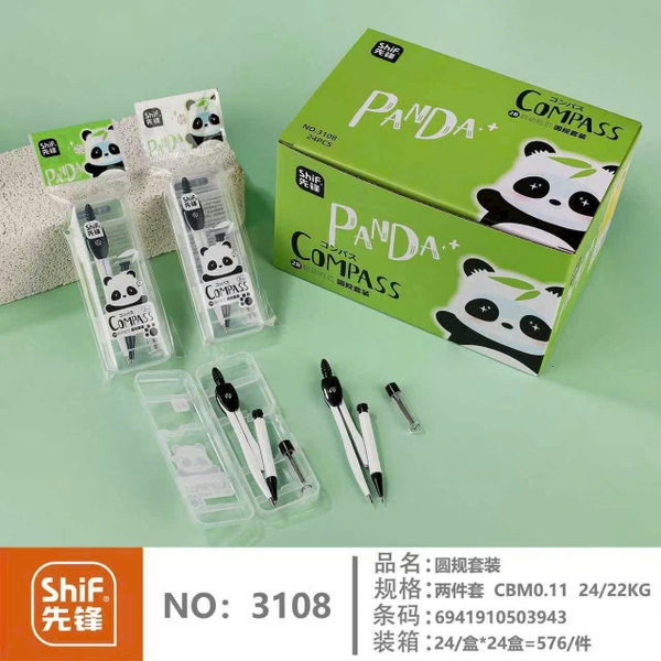 Compa Bút Chì Bấm Shif 3108 (24 Cái/ Hộp; 24 Hộp/ Thùng)