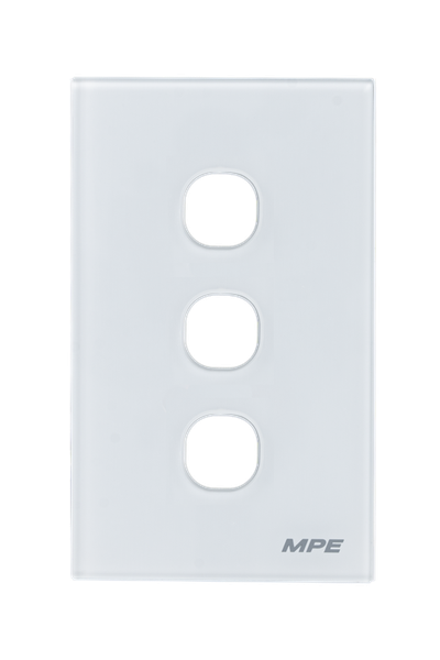 Mặt 3 Lỗ Gắn Hạt Mạng LAN, TEL, TV Dùng Cho Thiết Bị Rời A30 MPE MAT3 ...